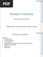 Runout Controls