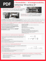 Ensayo de Tensión y Compresión Infographic