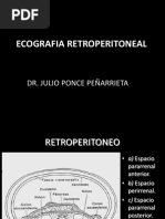 Retroperitoneo .