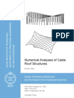 TibertLicThesis-Numerical Analyses of Cable Roof Structures