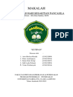 Makalah Kesaktian Pancasila