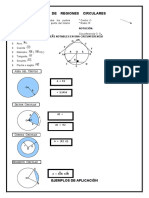 Áreas de Regiones Circulares