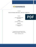 Ensayo de Investigación Básica, Aplicada y Formativa.