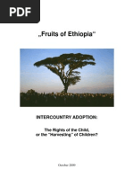 Fruits of Ethiopia: The Rights of The Child or The Harvesting of Children