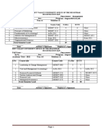 Rift Valley University Office of The Registrar Registration Slip