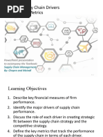 Supply Chain Drivers and Metrics