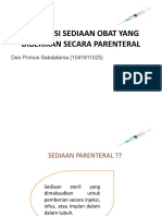 Interaksi Parenteral