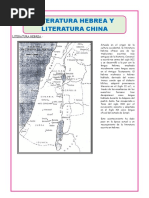 Literatura Hebrea y China para Primero de Secundaria