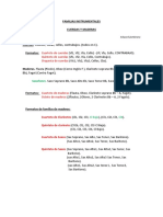 FAMILIAS INSTRUMENTALES Transpositores