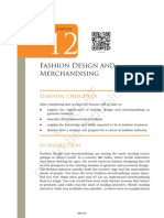 Fashion Design and Merchandising: Learning Objectives