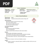 Safety Data Sheet: Section 1: Identification