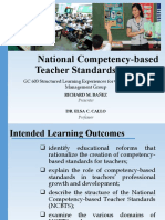 National Competency-Based Teacher Standards (NCBTS)