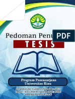 Panduan Tesis Mulai Maret 2020