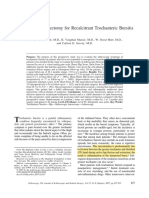 Arthroscopic Bursectomy For Recalcitrant Trochanteric Bursitis