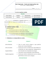 B.1.6 - Ficha de Trabalho - Sistema Linfático