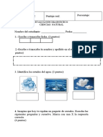 Diagnóstico Inicial 2.0 Ciencias Naturales 1°