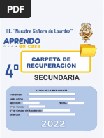 Carpeta de Recuperacion Cuarto