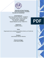 Grupo 3 Resumen de Organización de La Actividad de Auditoría Interna y El Comité de Auditoría