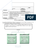 Guia Ciencias Naturales Grado Tercero El Ecosistema