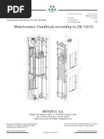 1017 32 0003 - Maintenance Manual (For Operator) - Eng