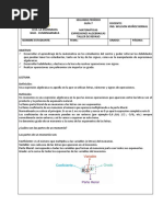 Guía 7. Octavo Algebra