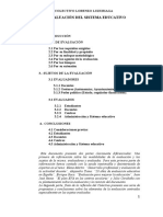 LECTURA No 8 Evaluacion Del Sistema Educativo