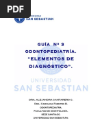 GUÍA #3 ODONTOPEDIATRÍA Elementos de Diagnóstico (Modificada)