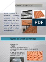 Roof Coverings