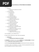 Tema 5. Evaluación Ansiedad