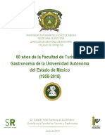 60 Años de La Facultad de Turismo y Gastronomía de La Universidad Autónoma Del Estado de México