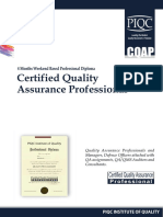 Certified Quality Assurance