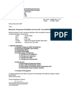 Surat Panggilan Mesyuarat 1 2022