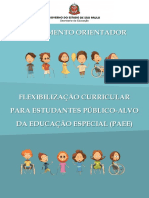 Flexibilizao Curricular Aos Estudantes Pblico Alvo Da Educao Especial Paee