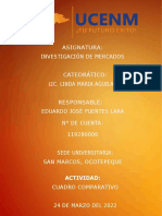 Cuadro Comparativo Entre Los Diseños Transversales y Longitudinales