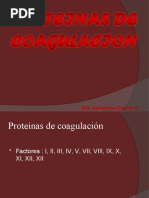 Proteínas de Coagulación