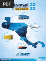 Arancel Centroamericano de Importacion 2022