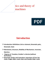 Kinematics and Theory of Machines