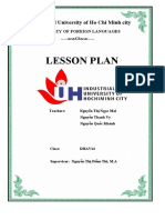 Lesson Plan: Industrial University of Ho Chi Minh City