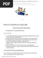 Basmul Povestea Lui Harap-Alb" - Pregătire BAC - Teorie, Texte Argumentative, Eseuri Opere, Autori