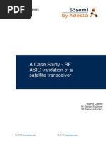 A Case Study - RF ASIC Validation of A Satellite Transceiver - Dialog Semi - Case-Study-Rf - Validation-Nov18