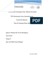 Tarea #1 Energias Renovables