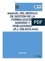 Módulo de Formalización RJ #058-2018-Ana