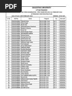 Seating Plan @28TH Feb 2022