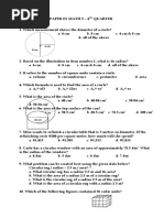 MATH 5 - TEST PAPER (Quarter4)