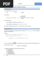 Tema 3 Algebra II Ecuaciones Inecuaciones y Sistemas