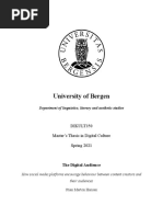 Master Thesis