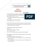 Tarea Probalidades