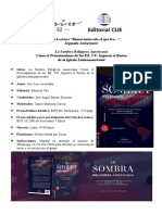 Calendario Club de Lectura 'La Sombra Religiosa Americana'