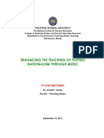 Concept Paper - The Power of Music