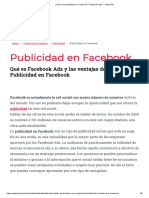 ¿Qué Es La Publicidad en Facebook o Facebook Ads - Cyberclick